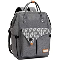 Los mejores  - Lekebaby Mochila de Pañales Gran Capacidad Versátil Resistente al Agua Bolsa de Pañales para Bebés- Mochila Pañales con…